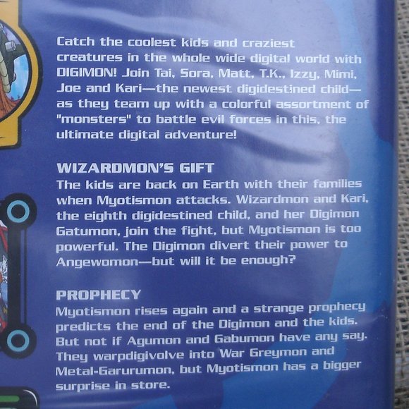 Digimon The Digidestined Child VHS anime tape - Picture 3 of 16